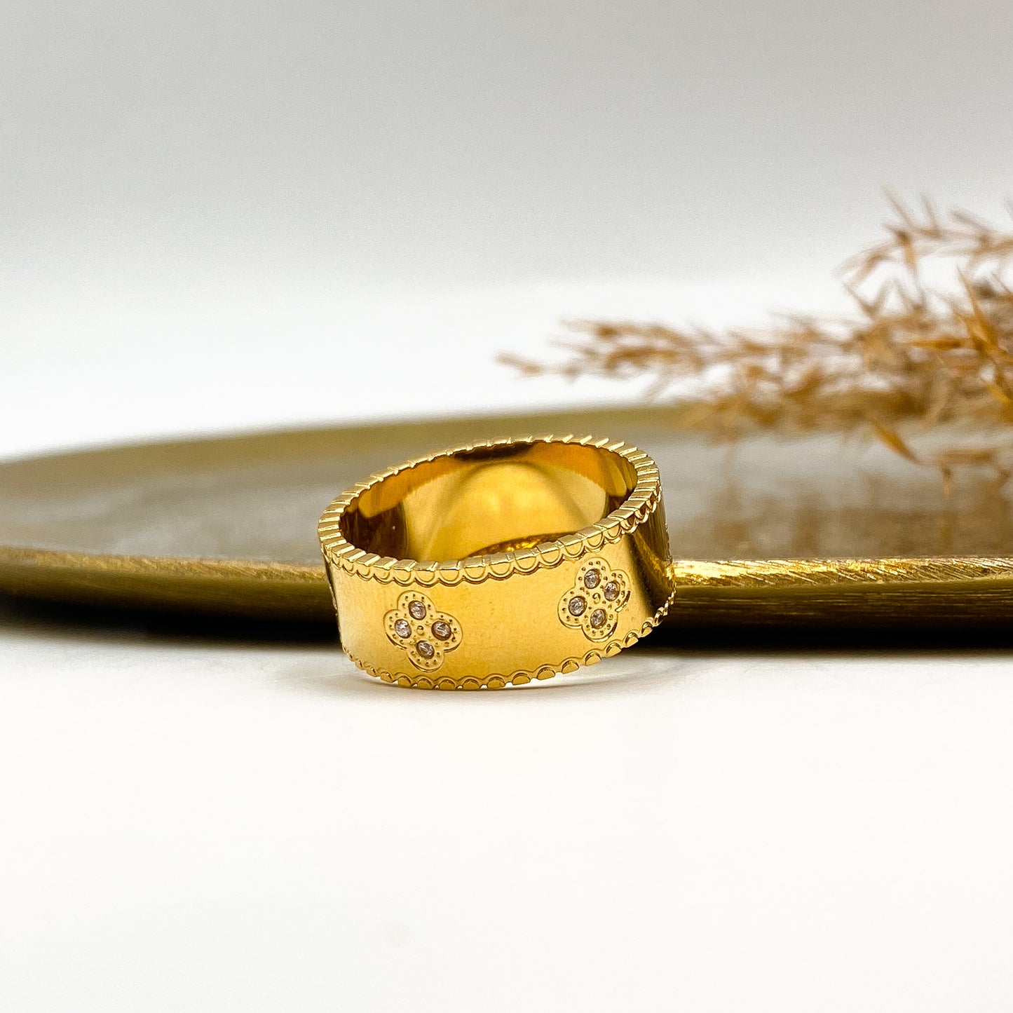 Anillo flores