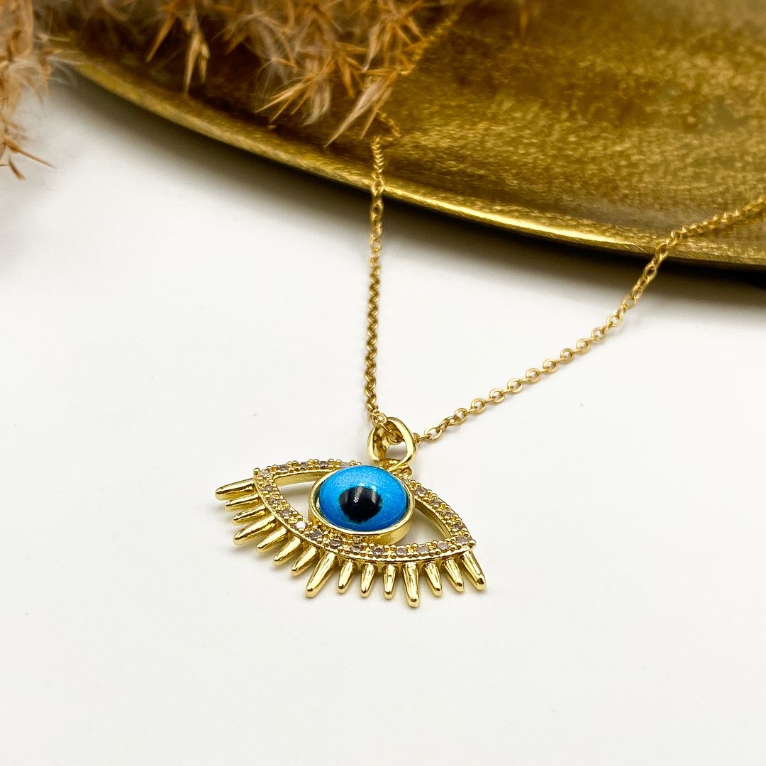 Collar ojo turco