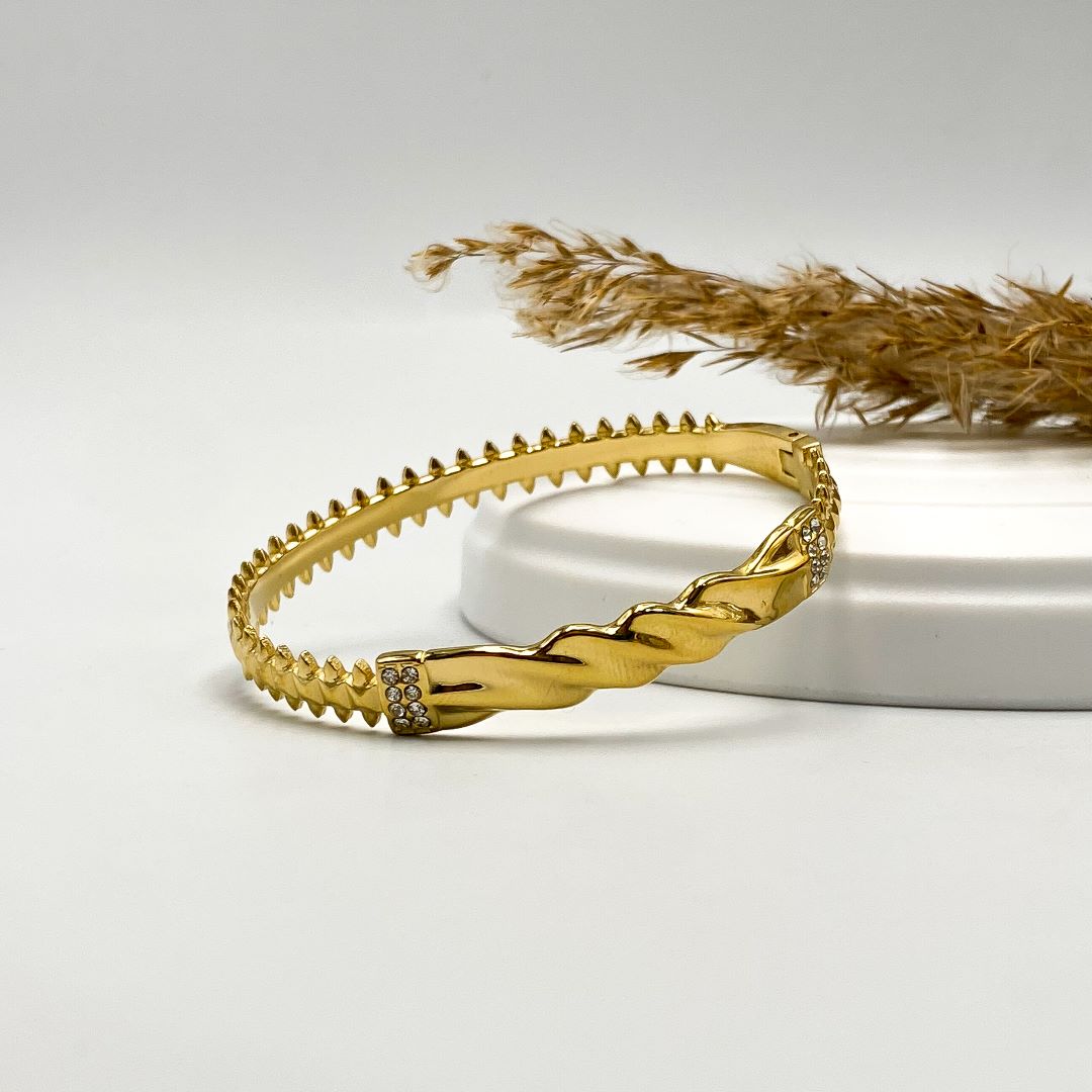 Brazalete Clash diamantes