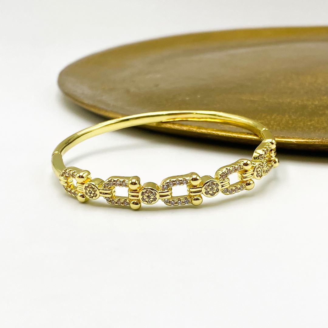 Brazalete T diamantes