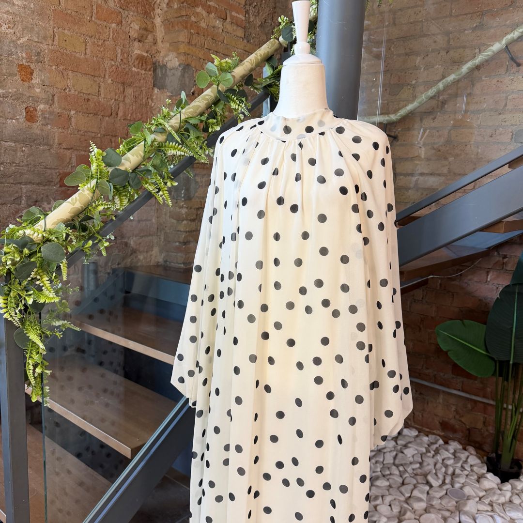 Vestido Lunares