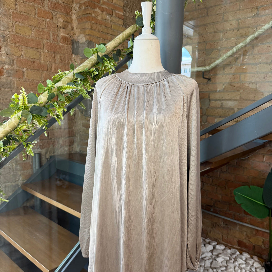Vestido Lama